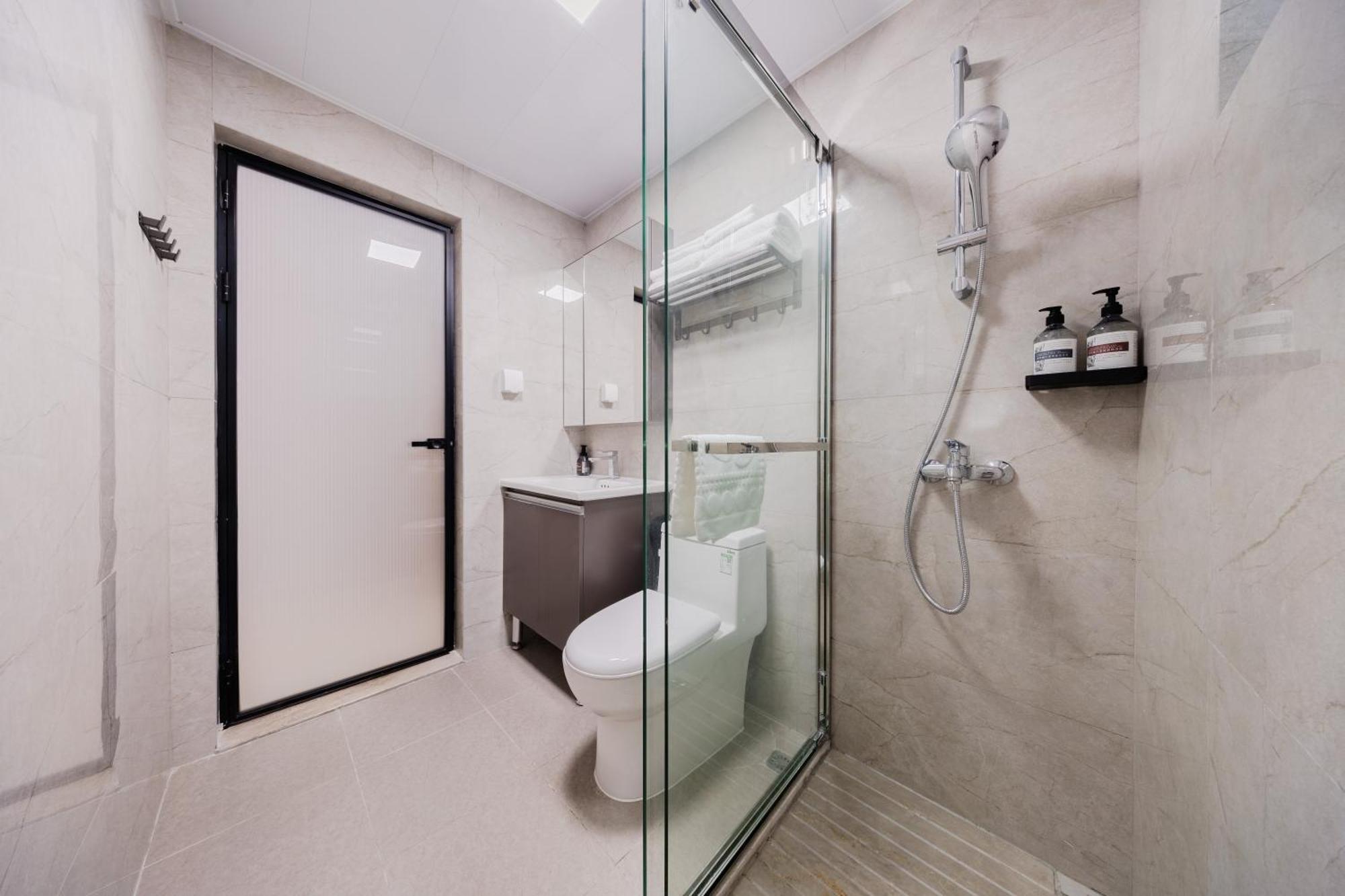 XI Ke Executive Apartment - Shenzhen Futian Exhibition Center ภายนอก รูปภาพ