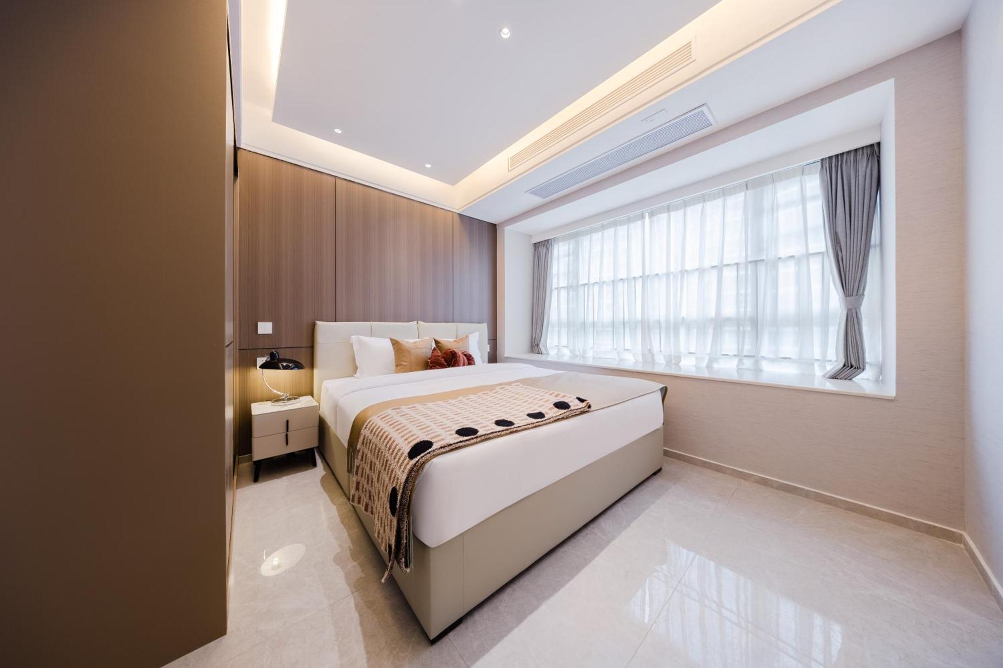 XI Ke Executive Apartment - Shenzhen Futian Exhibition Center ภายนอก รูปภาพ