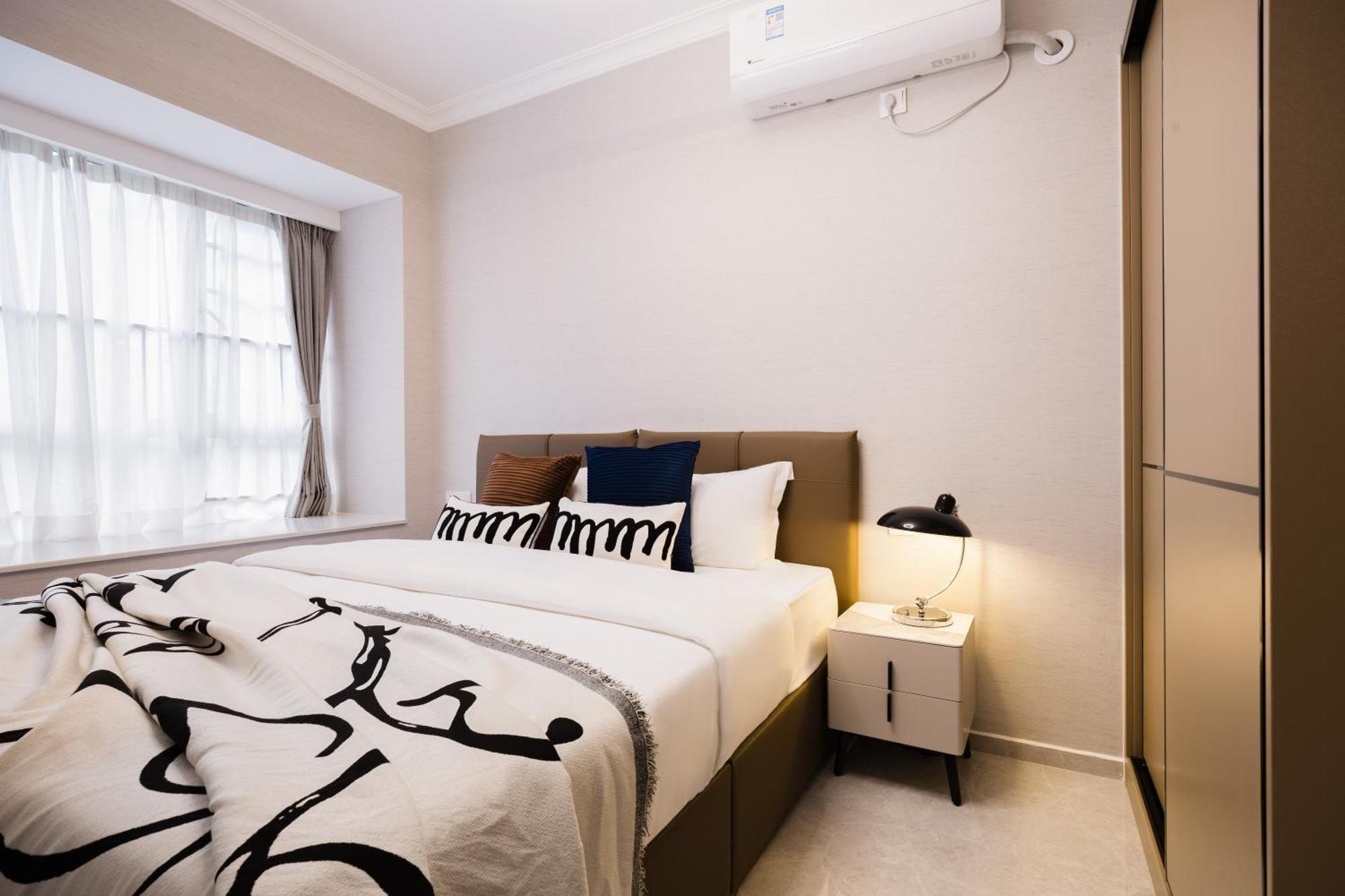 XI Ke Executive Apartment - Shenzhen Futian Exhibition Center ภายนอก รูปภาพ