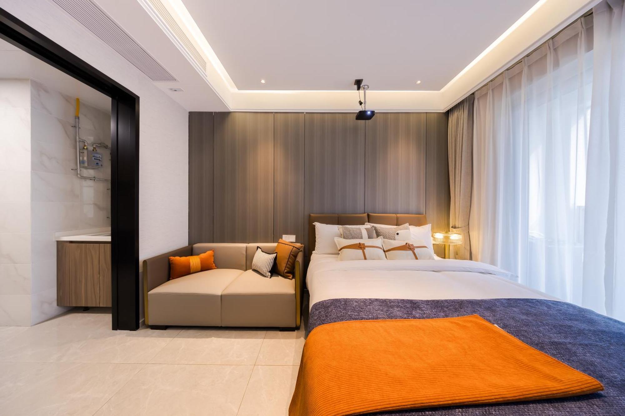 XI Ke Executive Apartment - Shenzhen Futian Exhibition Center ภายนอก รูปภาพ