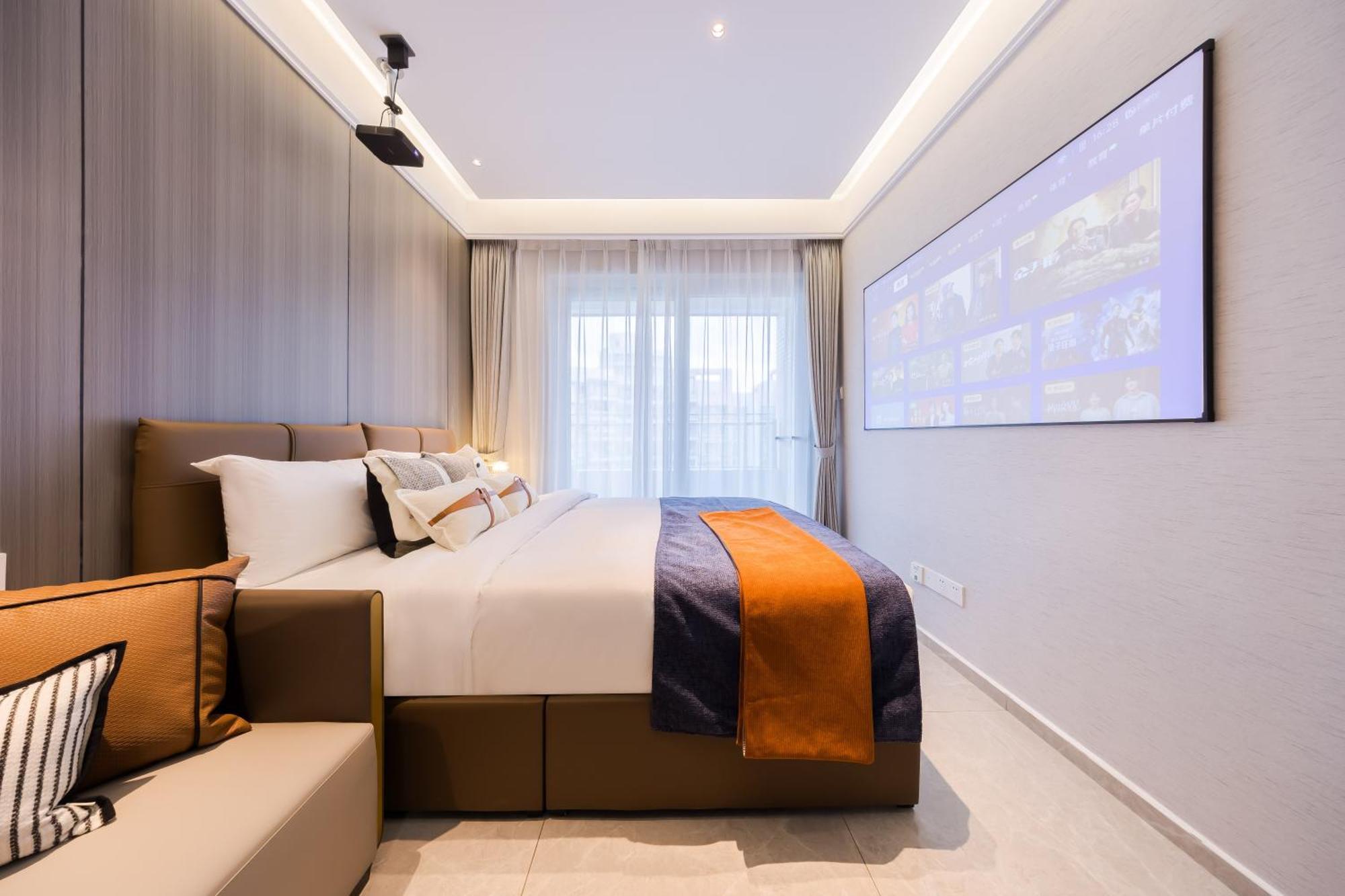 XI Ke Executive Apartment - Shenzhen Futian Exhibition Center ภายนอก รูปภาพ