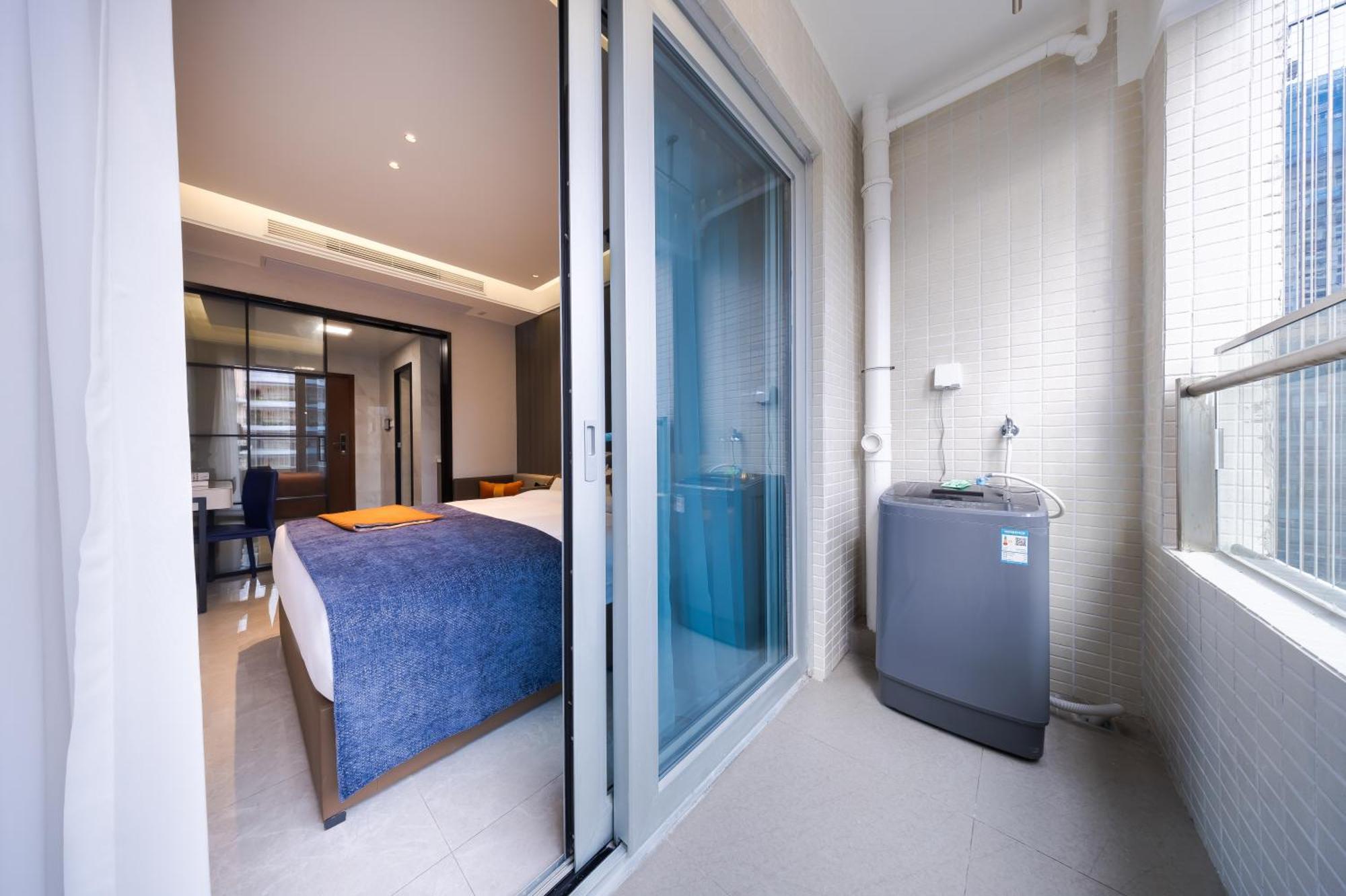 XI Ke Executive Apartment - Shenzhen Futian Exhibition Center ภายนอก รูปภาพ