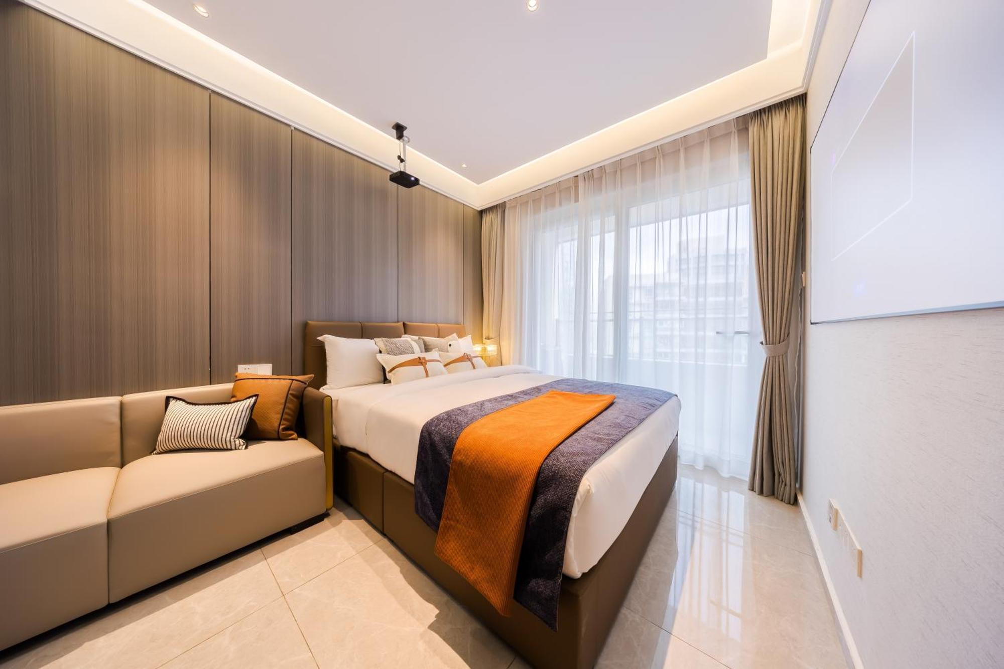 XI Ke Executive Apartment - Shenzhen Futian Exhibition Center ภายนอก รูปภาพ