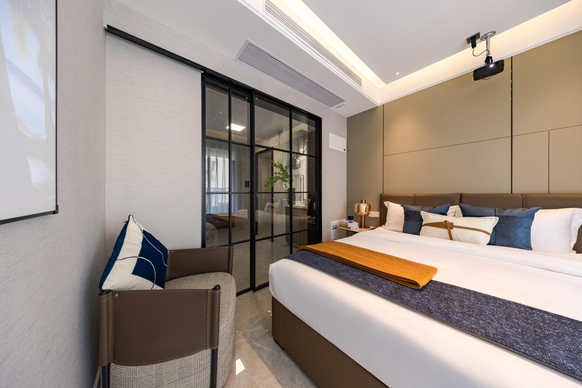 XI Ke Executive Apartment - Shenzhen Futian Exhibition Center ภายนอก รูปภาพ
