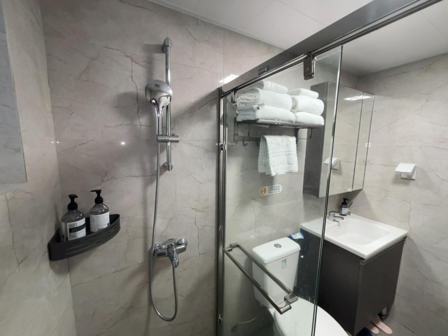 XI Ke Executive Apartment - Shenzhen Futian Exhibition Center ภายนอก รูปภาพ