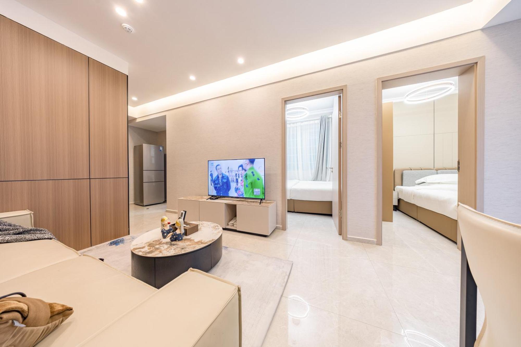 XI Ke Executive Apartment - Shenzhen Futian Exhibition Center ภายนอก รูปภาพ